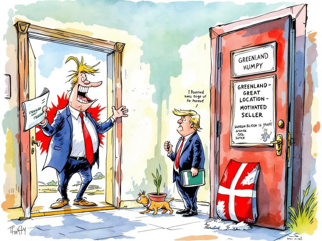 Trumpy-Wumpy's first attempt to buy Greenland in 2019, Denmark says no